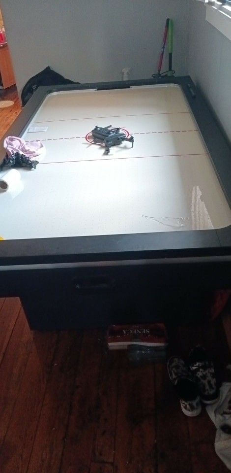 Picket House Furnishings Westbrook Air Hockey Table in Black