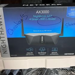 Nighthawk Av Wi-Fi Six Router Ax 3000