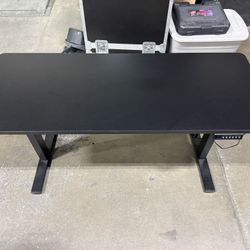 Vivo Adjustable Desk - Black 60”x24”