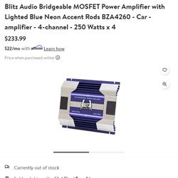 Used 1400 Amplifier 