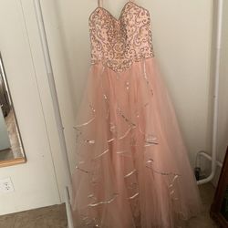 Small Pink Quince Dress 