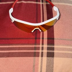 Oakleys Red And White Good Condition 