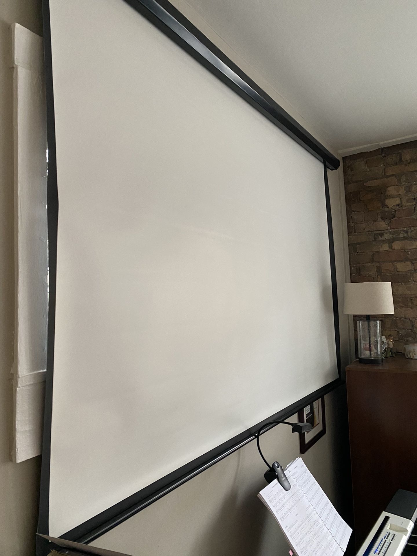 100” Motorized Projector Screen