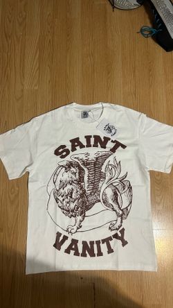 White/ivory saint vanity shirt
