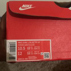 Nike dunk low Argon