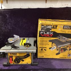 🧰🛠DEWALT FLEXVOLT 60V MAX Cordless Brushless 8-1/4” Table Saw-NEW!(Tool Only)-$380!🧰🛠