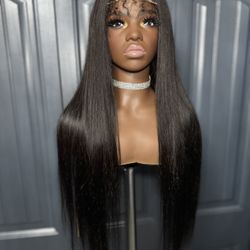 WIG 100% HUMAN HAIR VIRGIN 32”