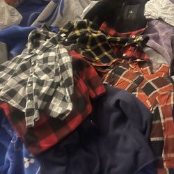30 -2t And 3t Flannel Shirts And Coats