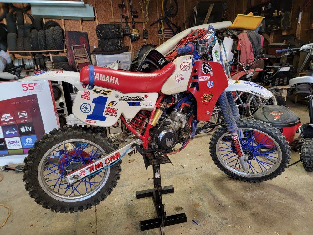 1986 Yamaha Yz80