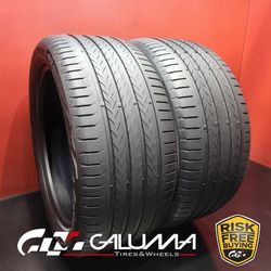 Set of 2 Tires LikeNEW Continental EcoContact 6Q MO 285/40/20 R20 #97528