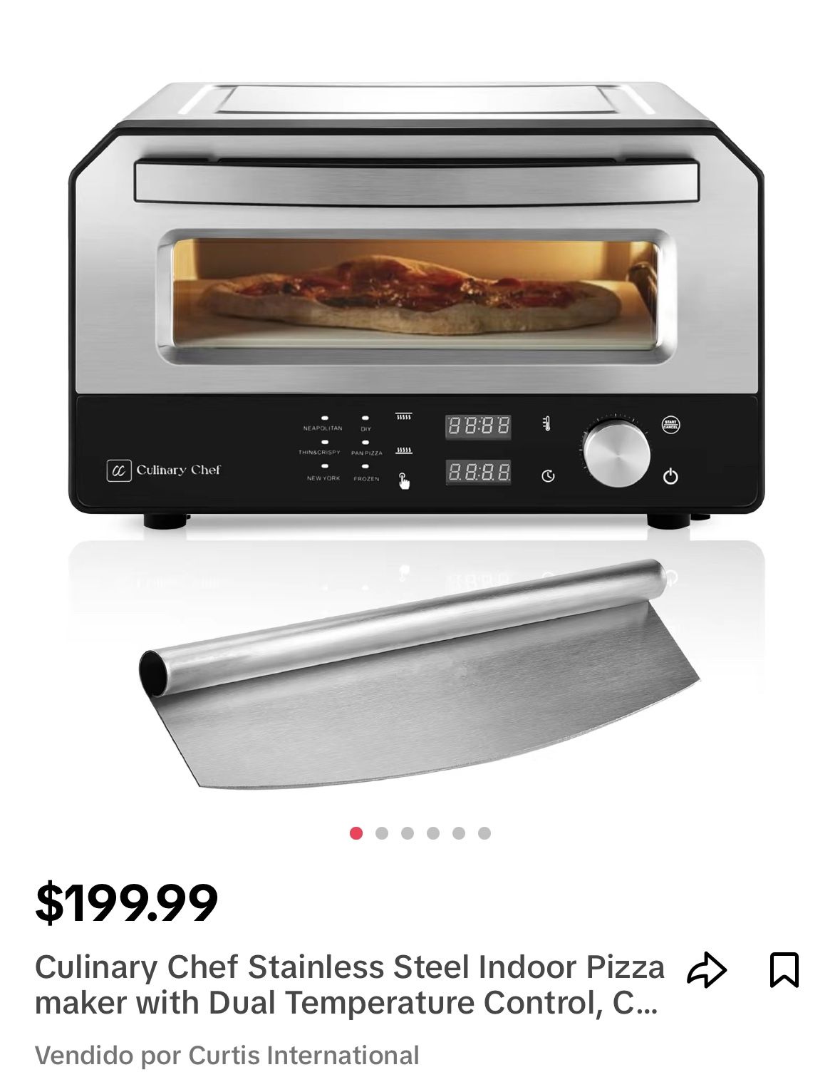Indoor Oven Pizza 