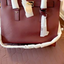 Hamilton LG Tote Leather (Merlot)
