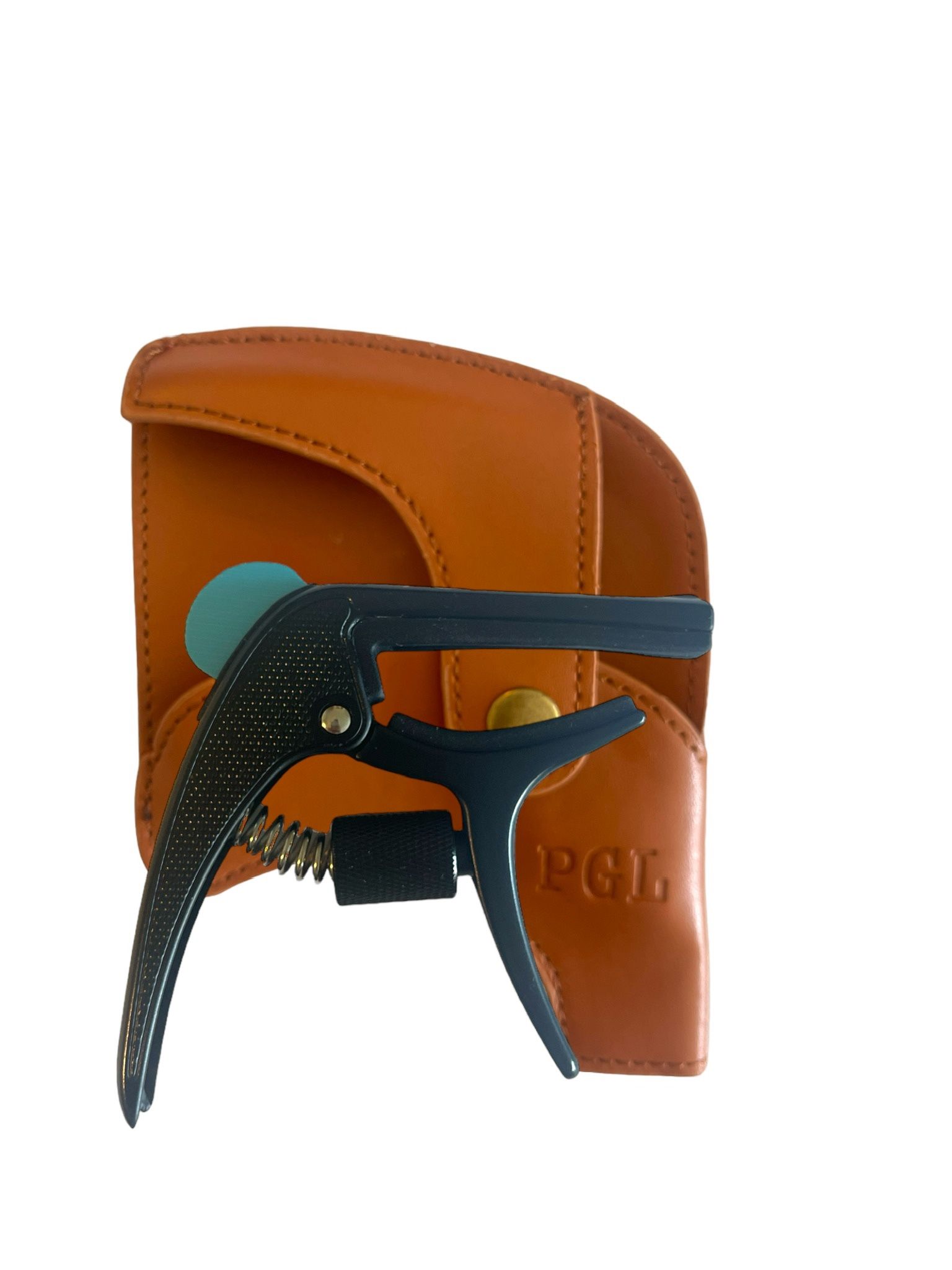PGL Adjustable Tension Capo for Acoustic and Electric Guitars - Textured Ergonomic Grip, Quality Case, One Handed, Zinc, Buzz Free, Bridge Pin Puller