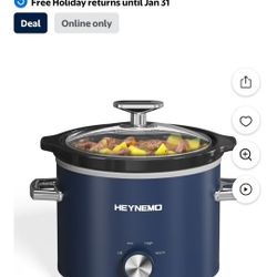 Si Vivi 2 Quart Slow Cooker 