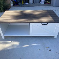 White Coffee Table