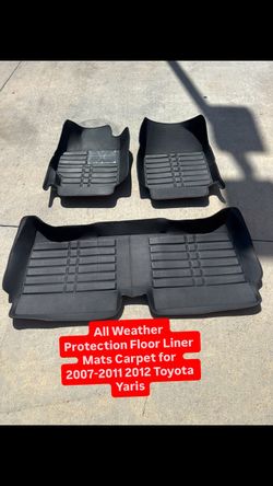All Weather Protection Floor Liner Mats Carpet for 2007-2011 2012. Toyota Yaris