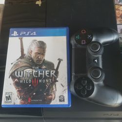 PS4 Bundle GTA & Witcher 