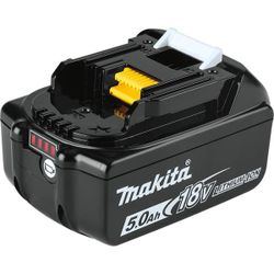 Makita
18V  5.0 Ah LXT Lithium-Ion High Capacity Battery Pack 