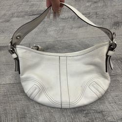 White Coach Hobo Bag