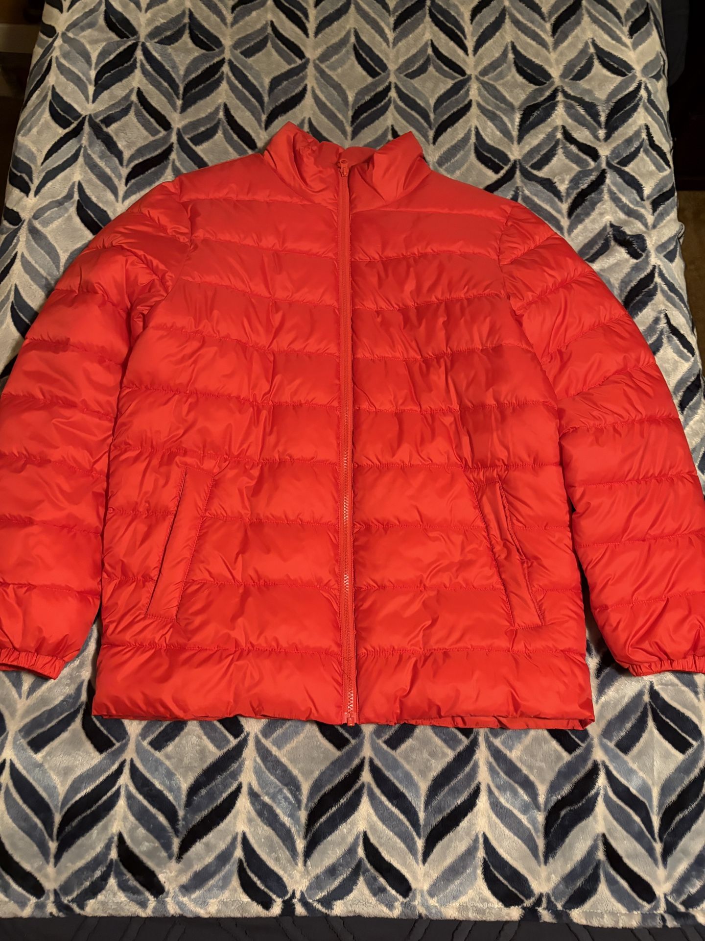 Red Puffer Jacket