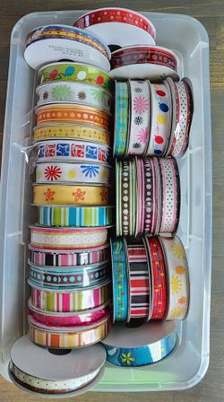Large Lot of Decorative Ribbon - new