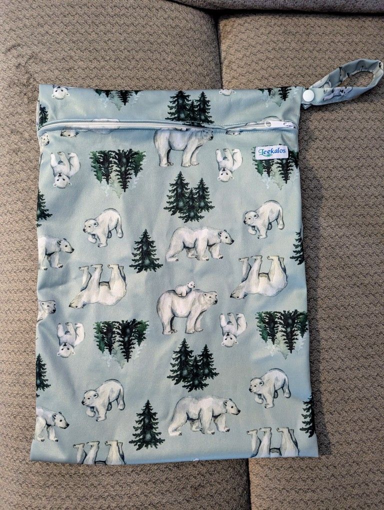 Medium Sized Cloth Diaper Wet Bag