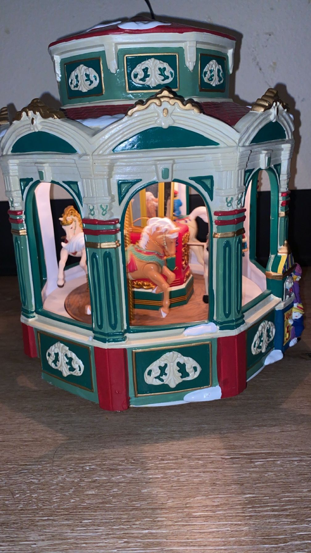 Vintage 1999 Mr Christmas Carrousel Plays 25 Songs