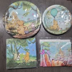 Winnie The Pooh Party Stuff