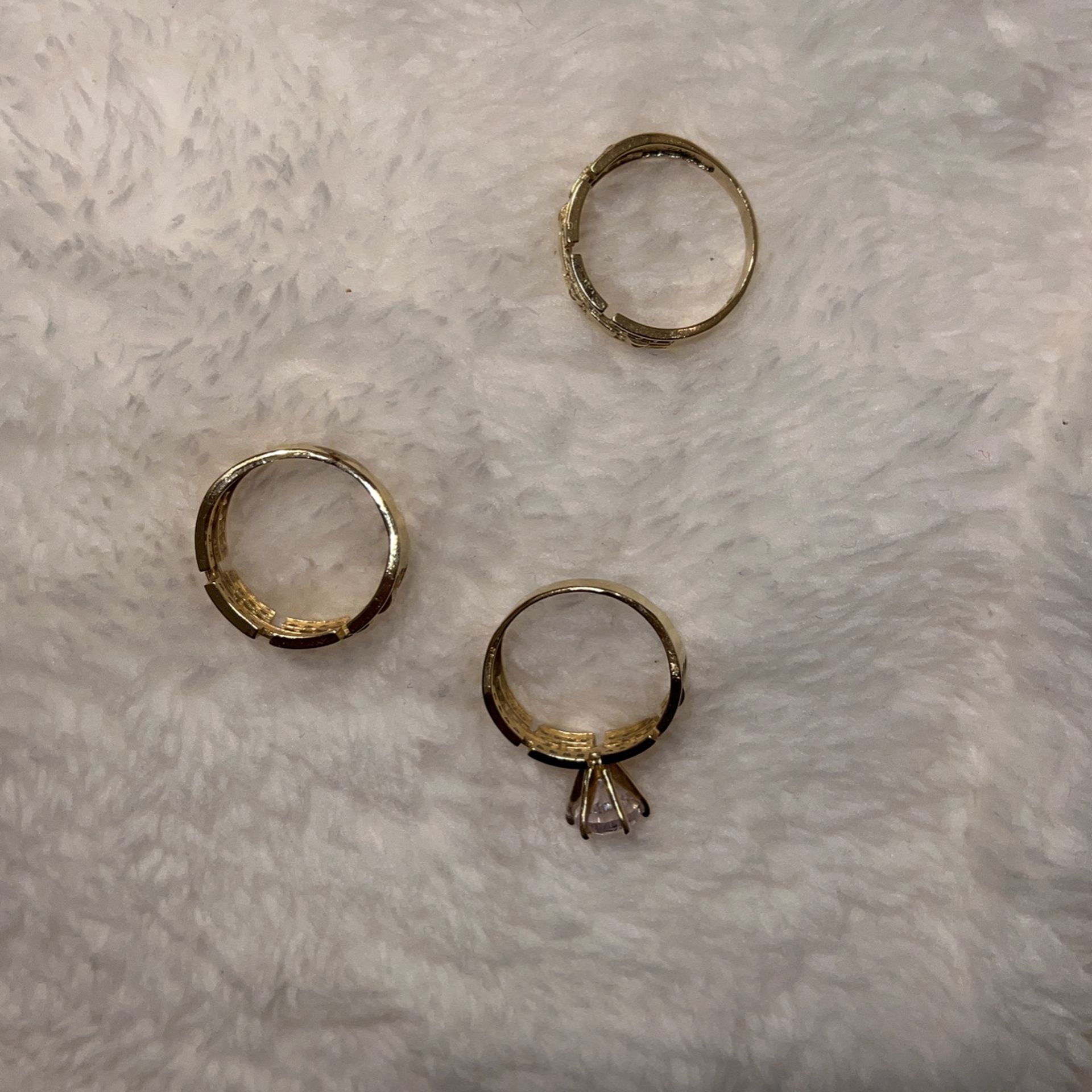 3 Gold Wedding Ring 