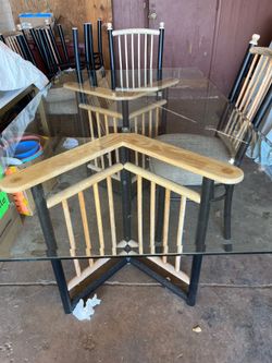 Glass table