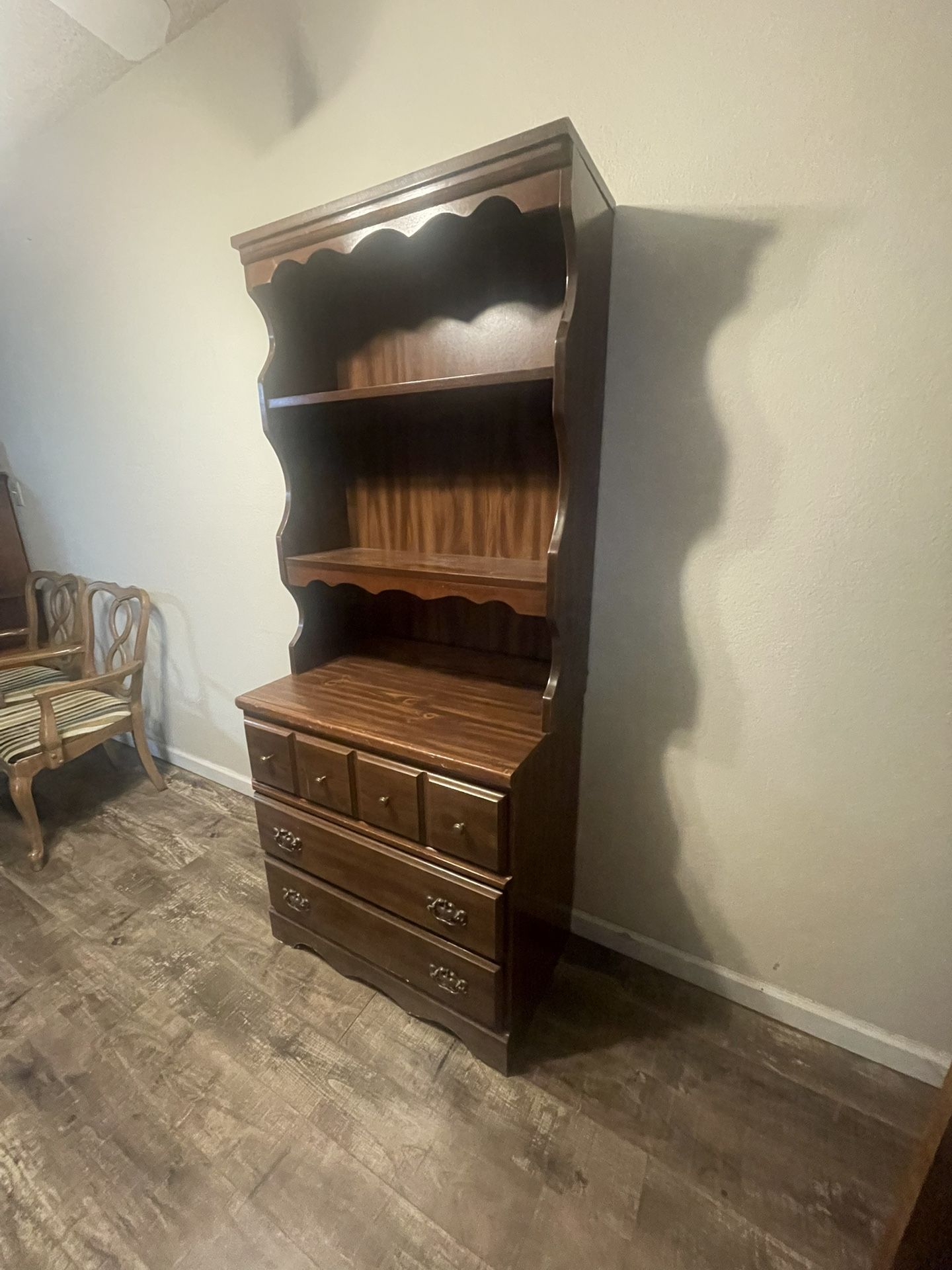 Wooden Hutch with Drawers