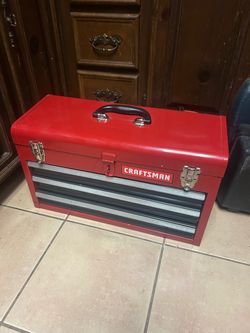Craftsman 20.5-inch 3-Drawer Portable Metal Tool Box