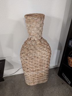 Woven Floor Vase