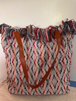Beach style bag. Bolso tipo playero.