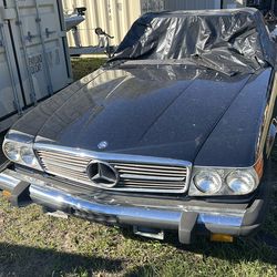 Two SL Mercedes 560&380