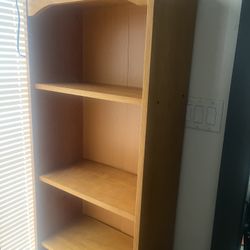 Wooden Bookshelf 