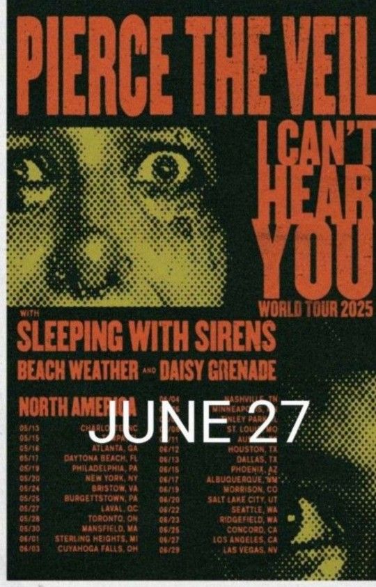 Pierce The Veil Tickets