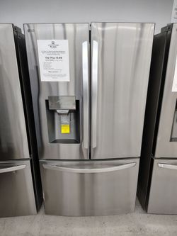 $749 (THIS WEEK ONLY: 50% OFF FRENCH 3 DOOR REFRIGERATORS) LG 28Cu Ft 36 W