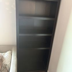 Bookshelves Full Size bed Pair Of Chairs