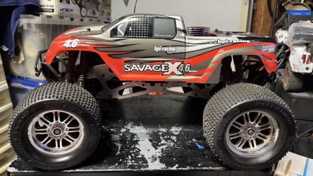Hpi Savage 4.6 Two Speed 4x4 Wheelie Bar
