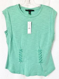 New With Tags, White, House Black Market Summer Top Size Extra Small