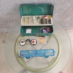 Tackle Box With Fishing Gear Included