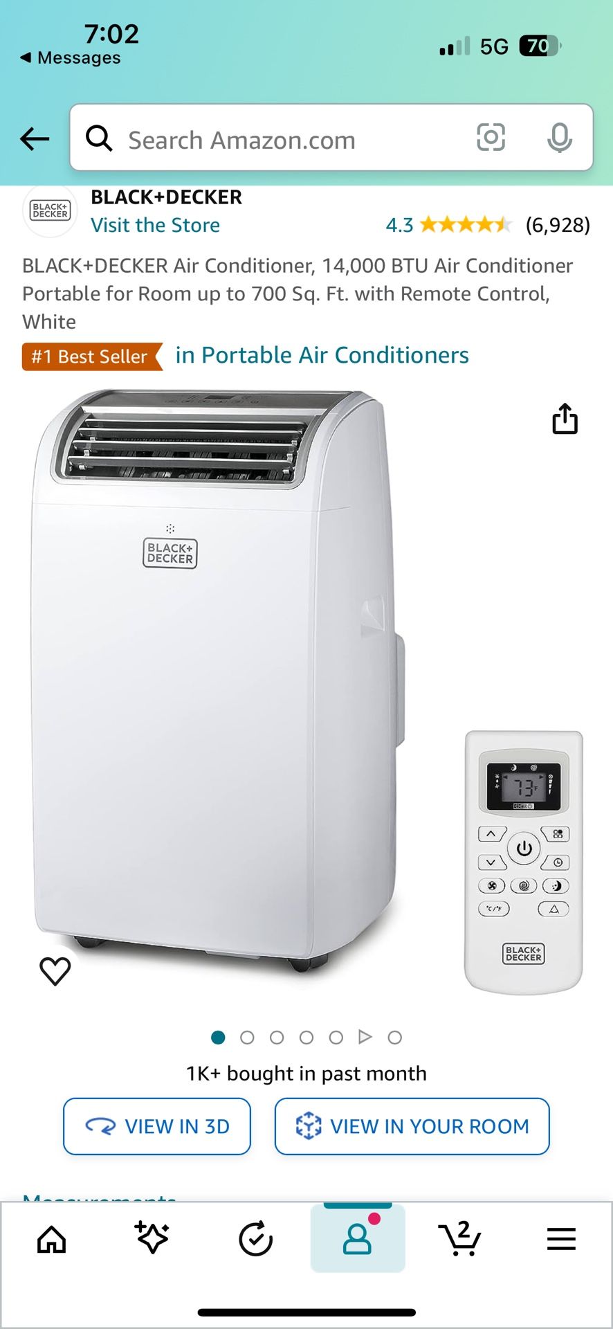 Black And Decker AC for Sale in Allen, TX OfferUp