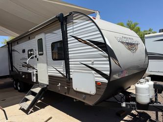 2019 Forest River Wildwood 34FT3 slide trailer spacious sleeps 10–12