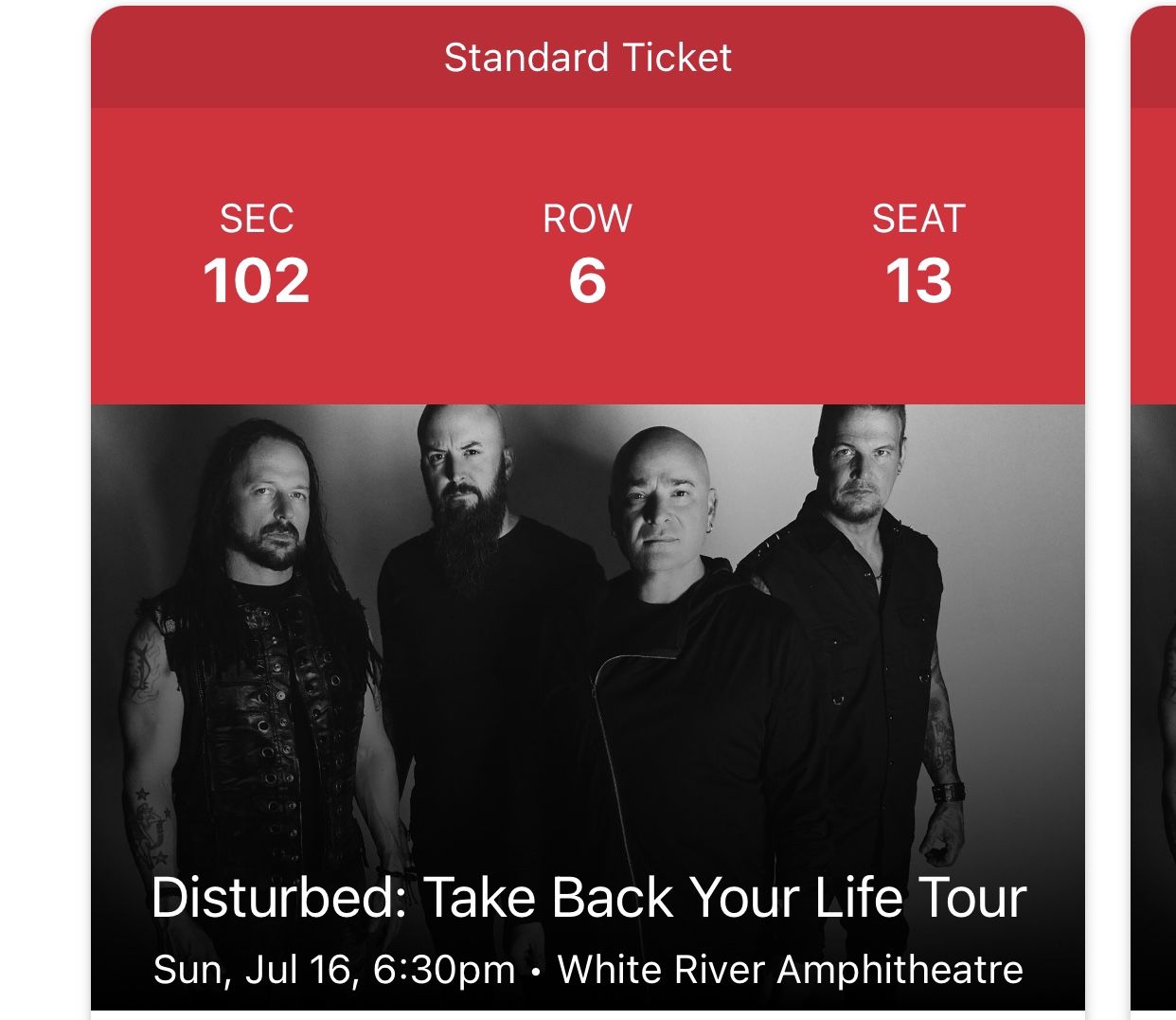 Disturbed: Take Back Your Life Tour