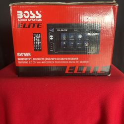 Boss DoubleDin Car Stereo