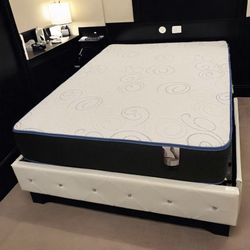 Queen Size Mattress 10 Inches Quality and Comfort New From Factory Wrapped In Plastic Also Available: Twin, Full And King Same Day Delivery