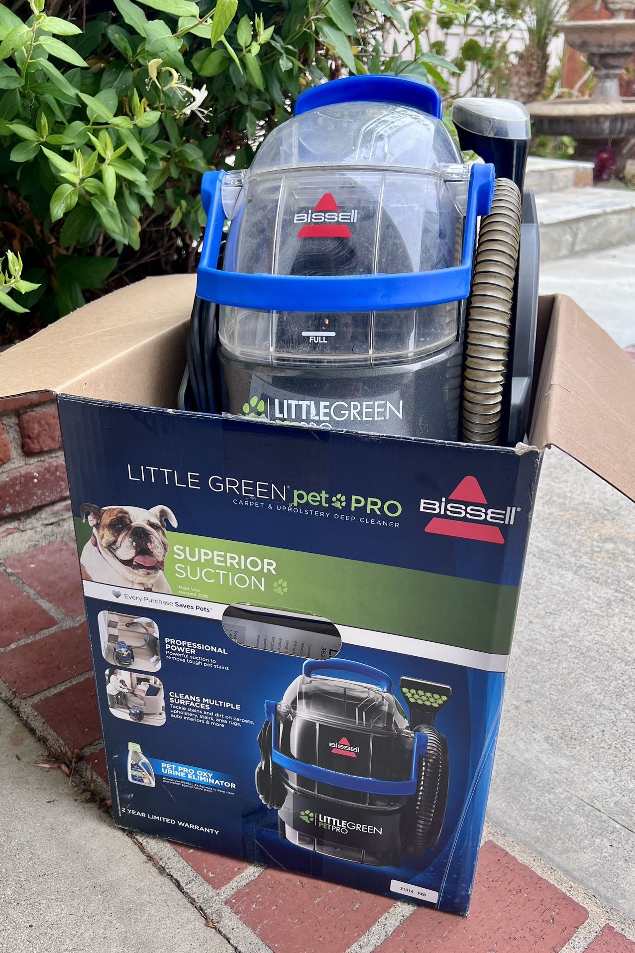 Bissell Little Green Pet Pro portable carpet cleaner