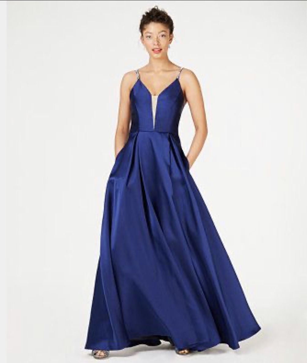 Macy’s Royal Blue Dress 