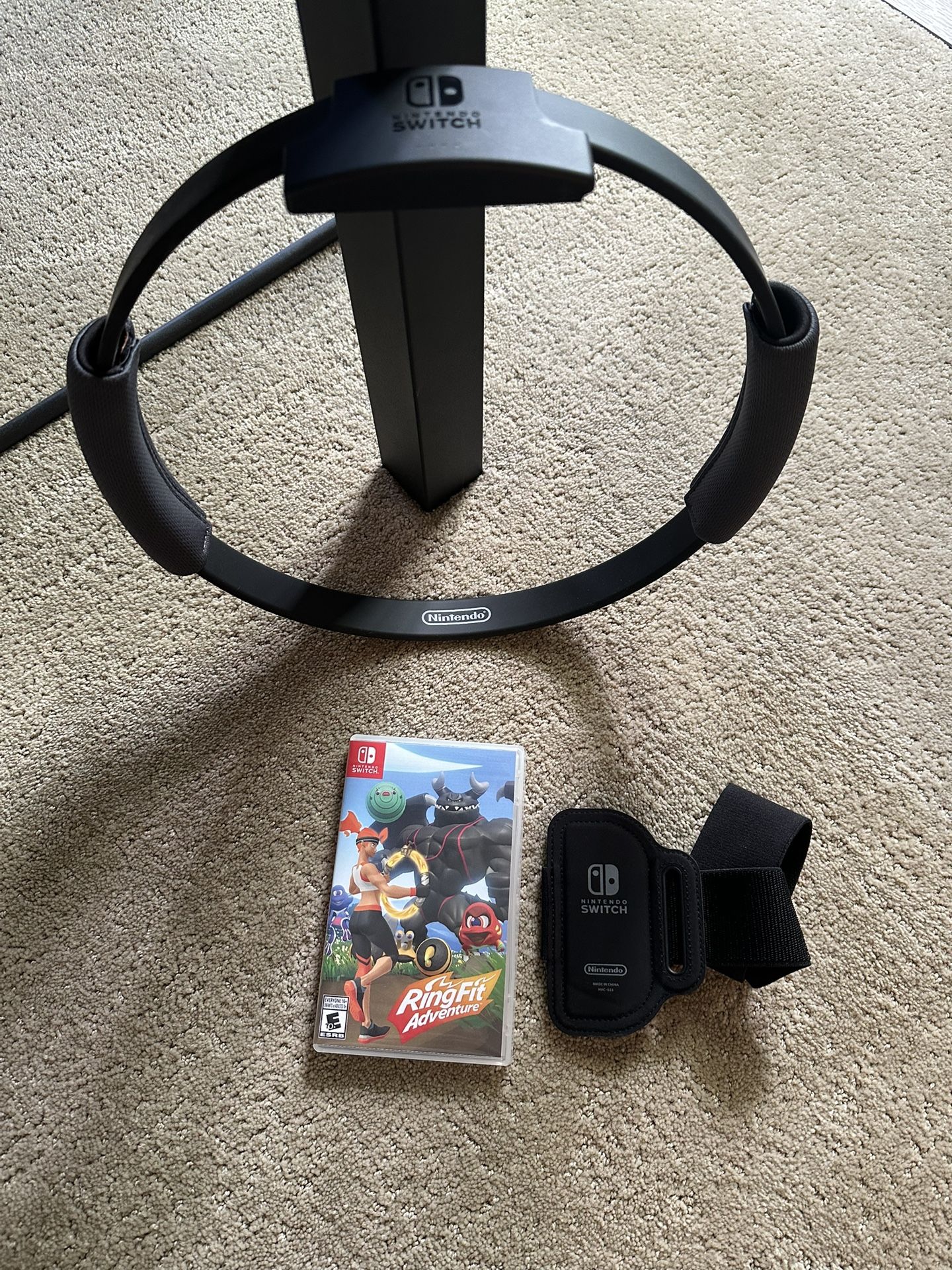 Nintendo Switch - Ring Fit Adventure with Ring and Strap